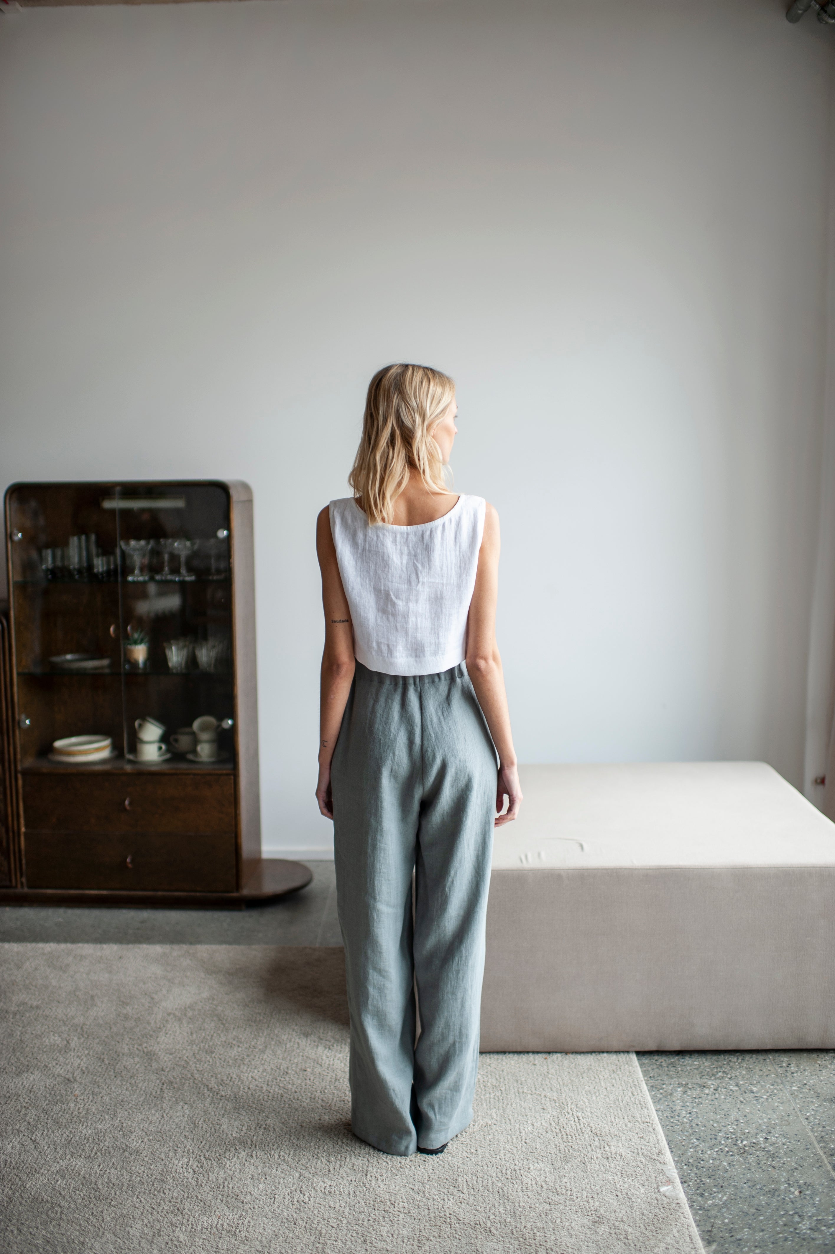 wide linen pants