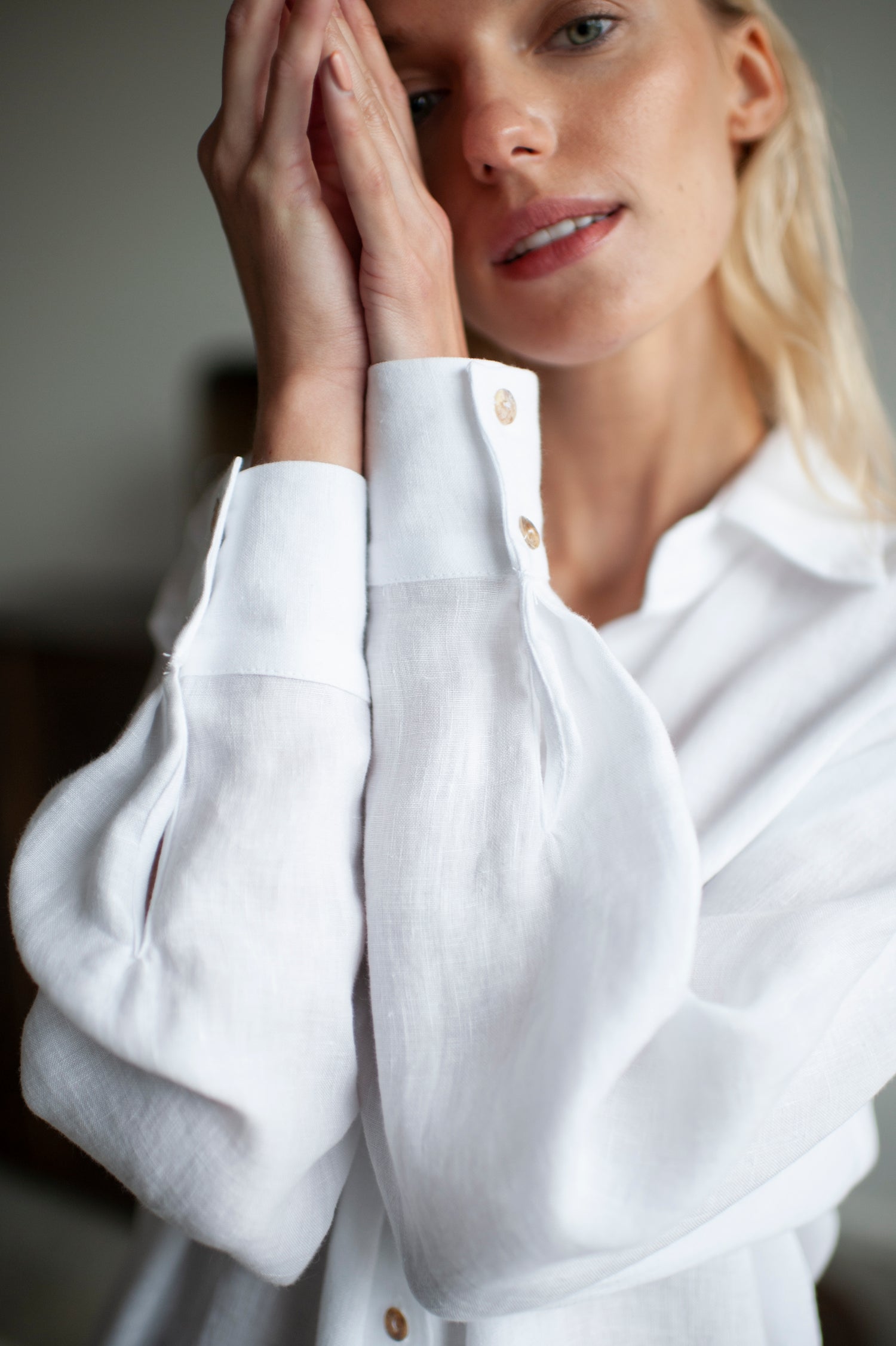 White Linen Shirt