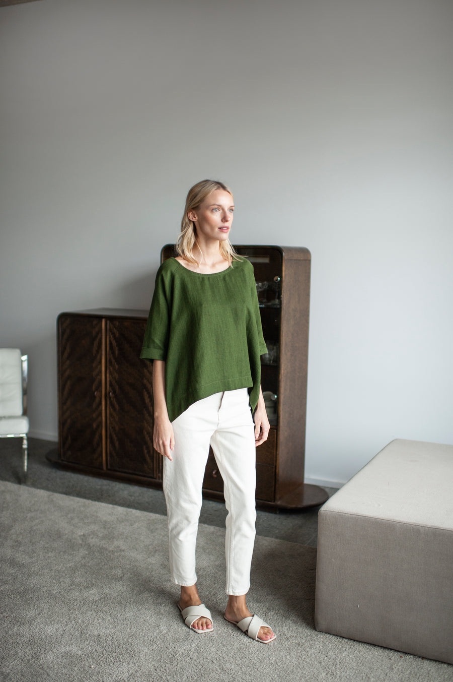 linen blouse