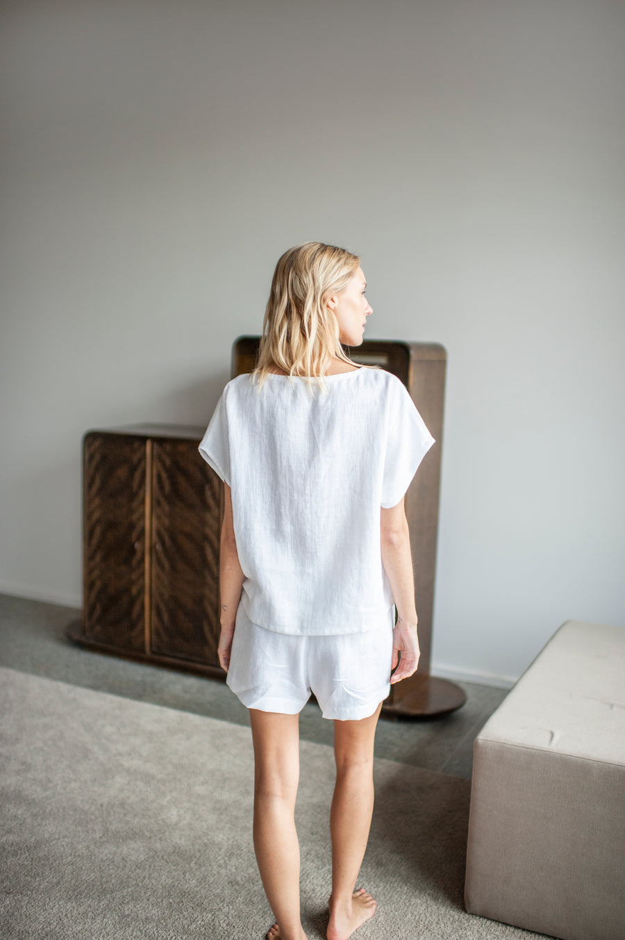 linen pajama set