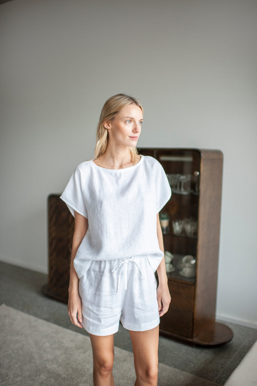 linen pajama set