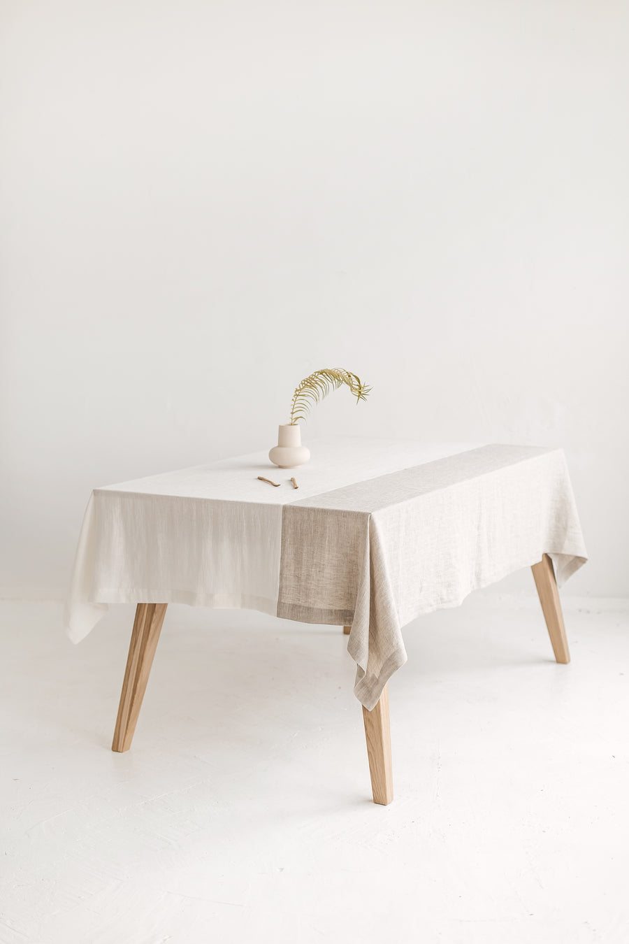 color block tablecloth
