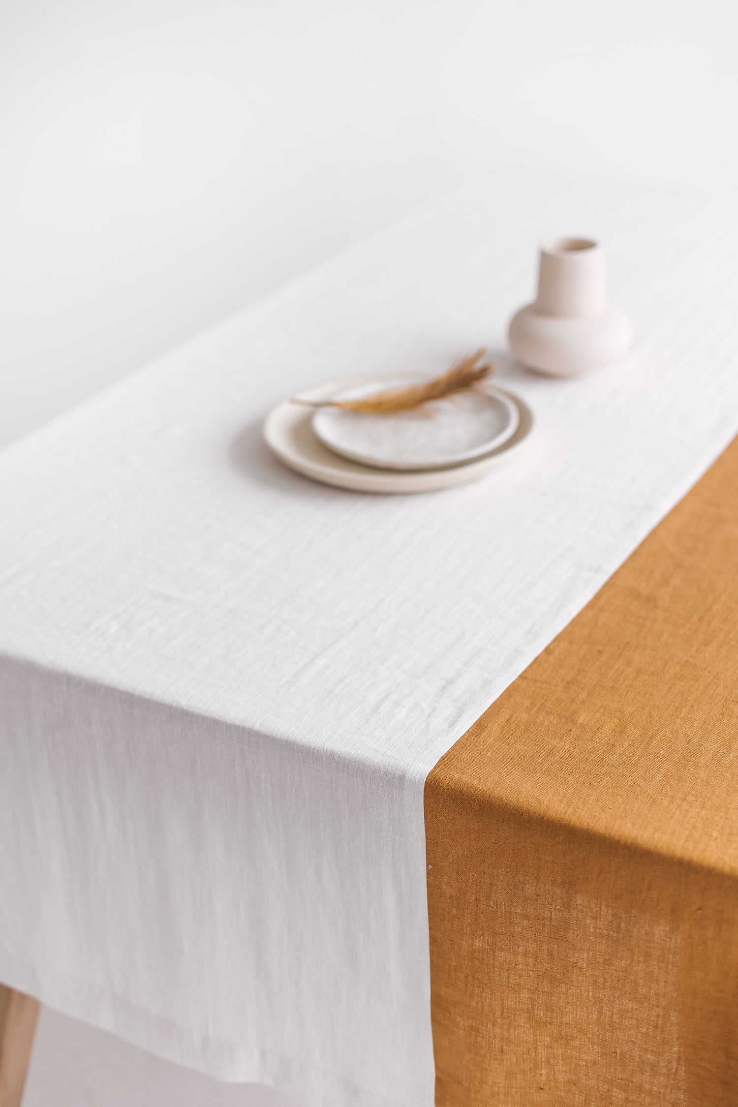 color block tablecloth