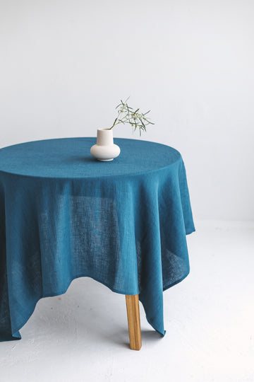 square linen tablecloth