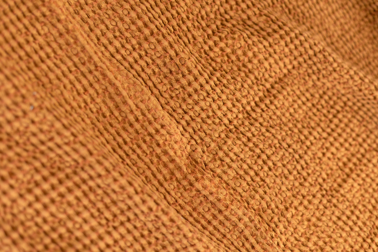 linen waffle bedspread