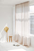 lightweight linen curtain
