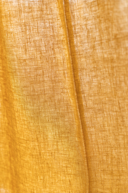 linen curtain with grommets