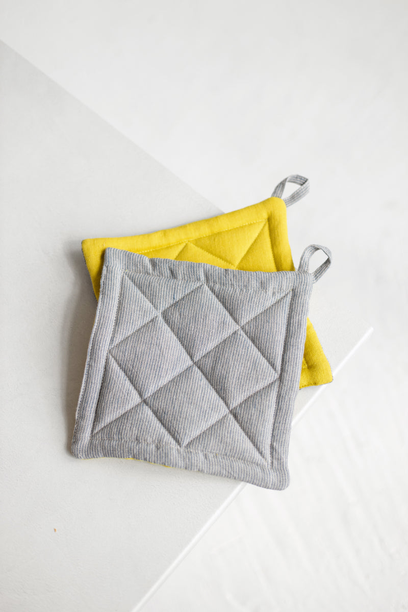 linen pot holders