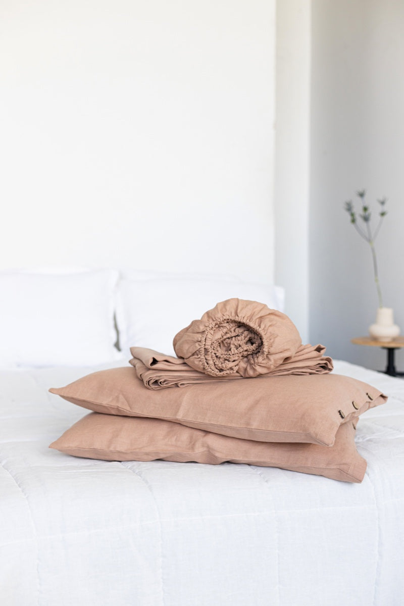 linen sheets set