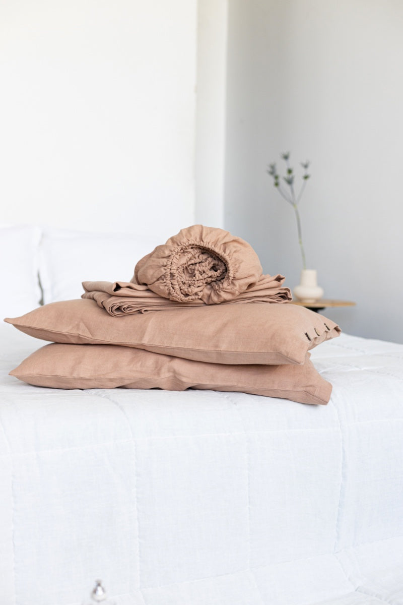 linen sheets set