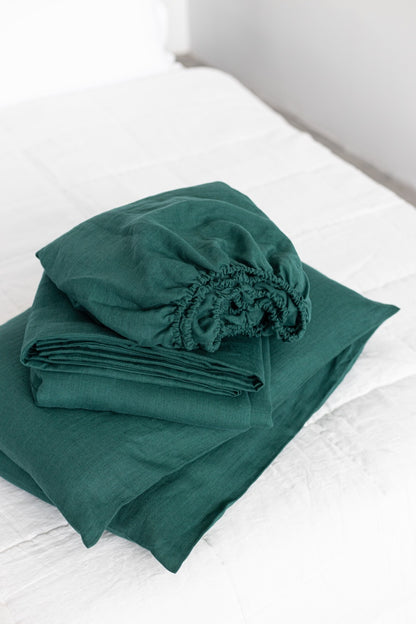 linen sheets set