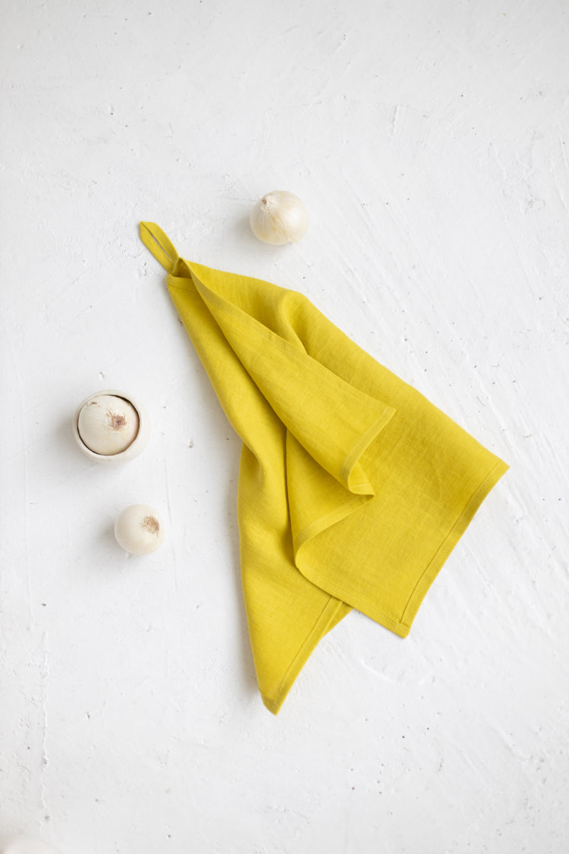 linen tea towel