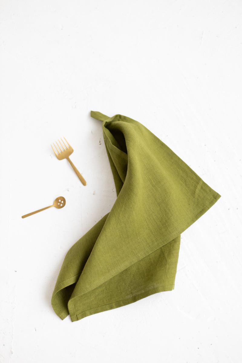 linen tea towel