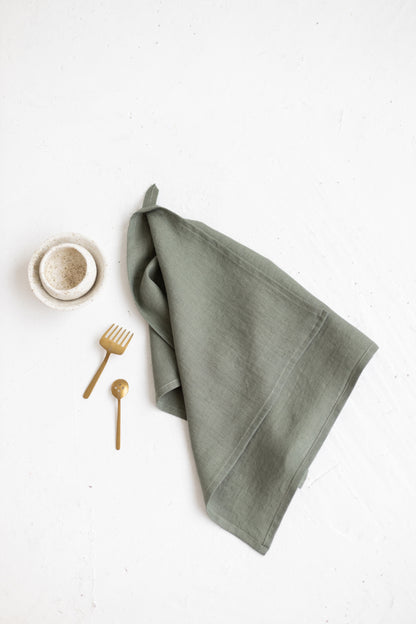 linen tea towel