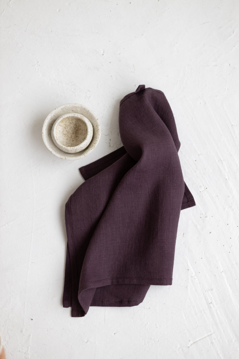 linen tea towel