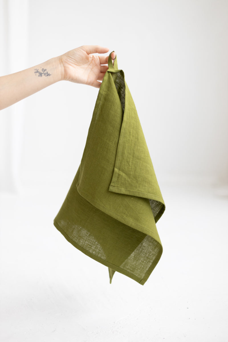 linen tea towel