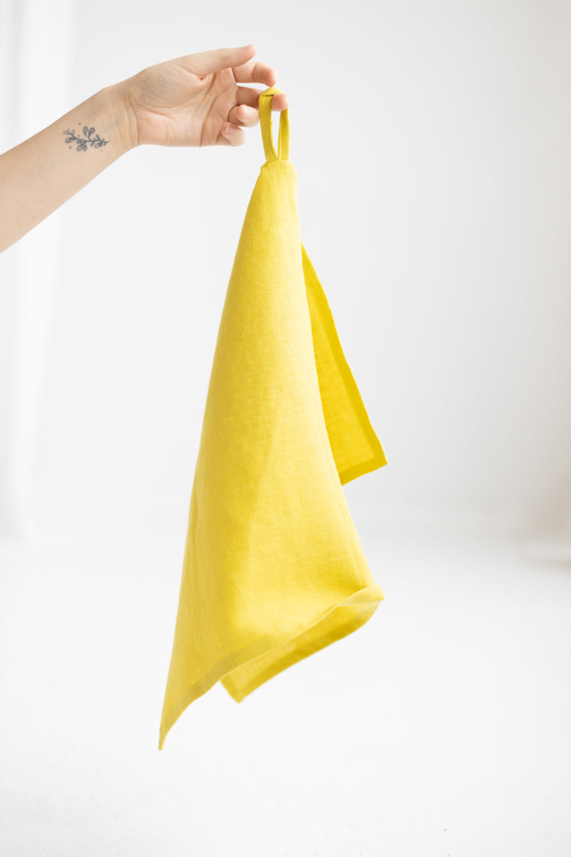 linen tea towel
