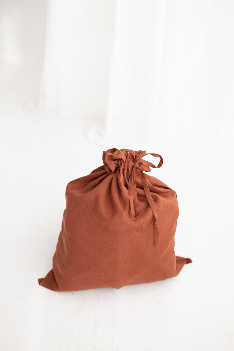 linen laundry bag
