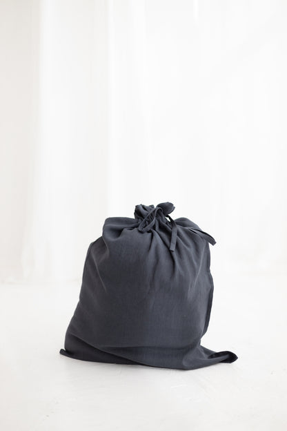 linen laundry bag