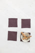 linen coasters set