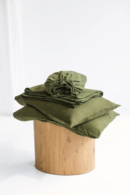 linen sheets set