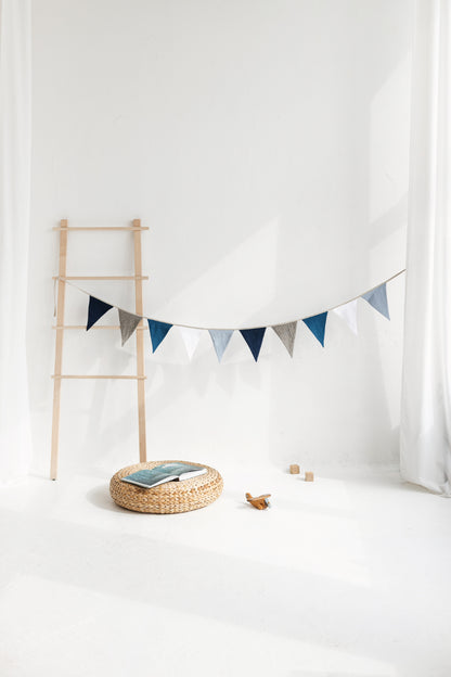 linen garland for kids room