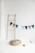 linen garland for kids room
