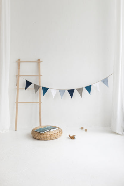 linen garland for kids room