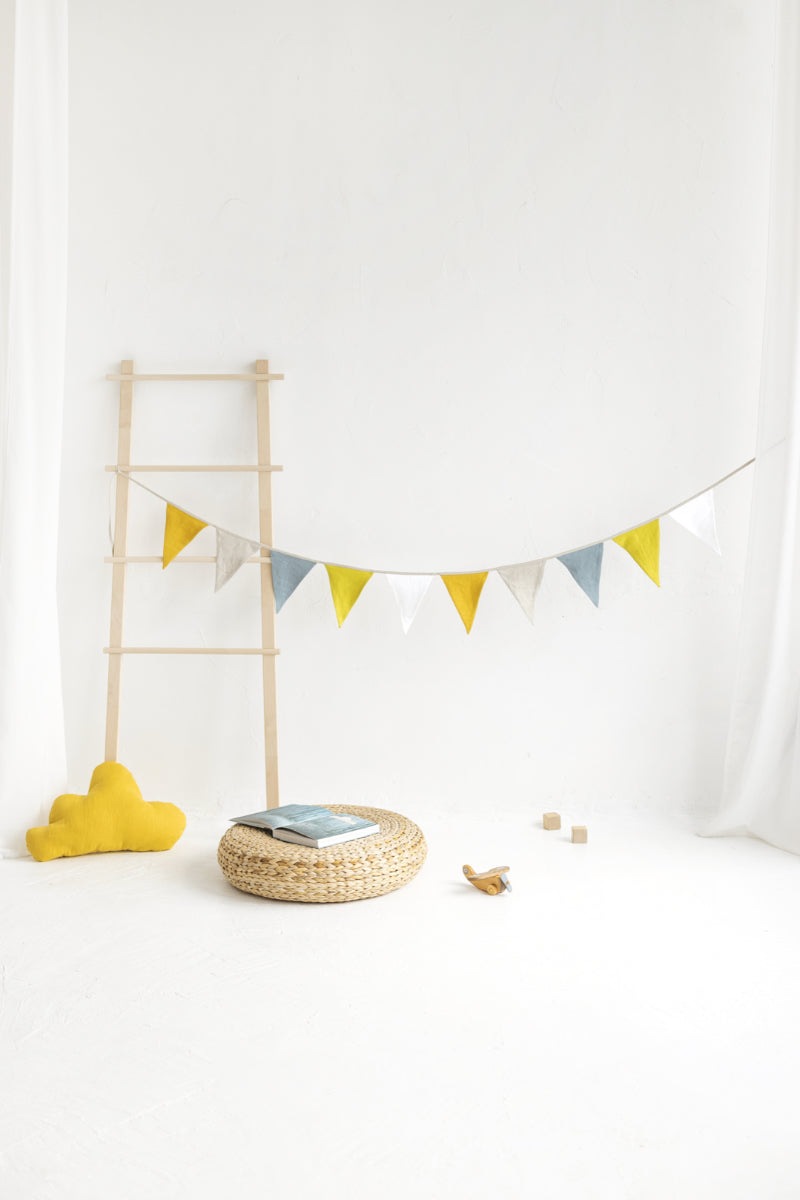 linen garland