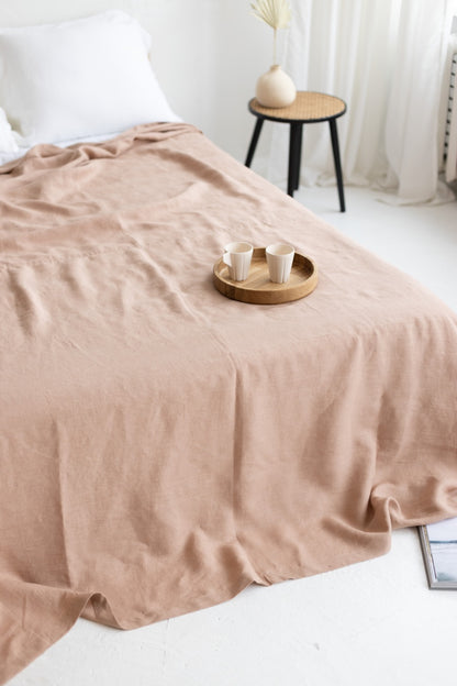 linen bedspread