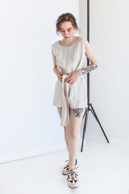 linen jumpsuit