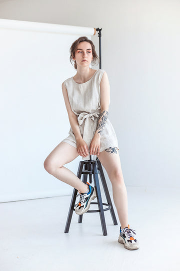 linen jumpsuit