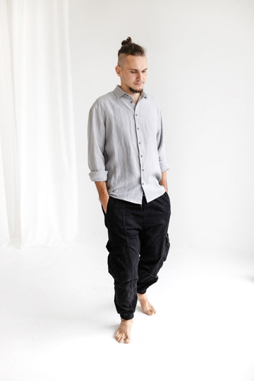 linen men's shirt