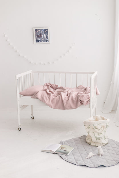 Linen Baby Bedding Set