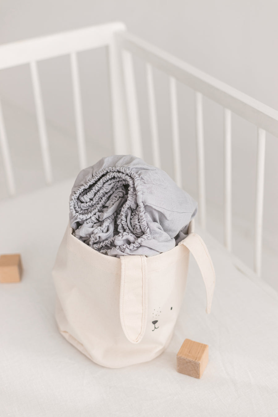 linen fitted sheet