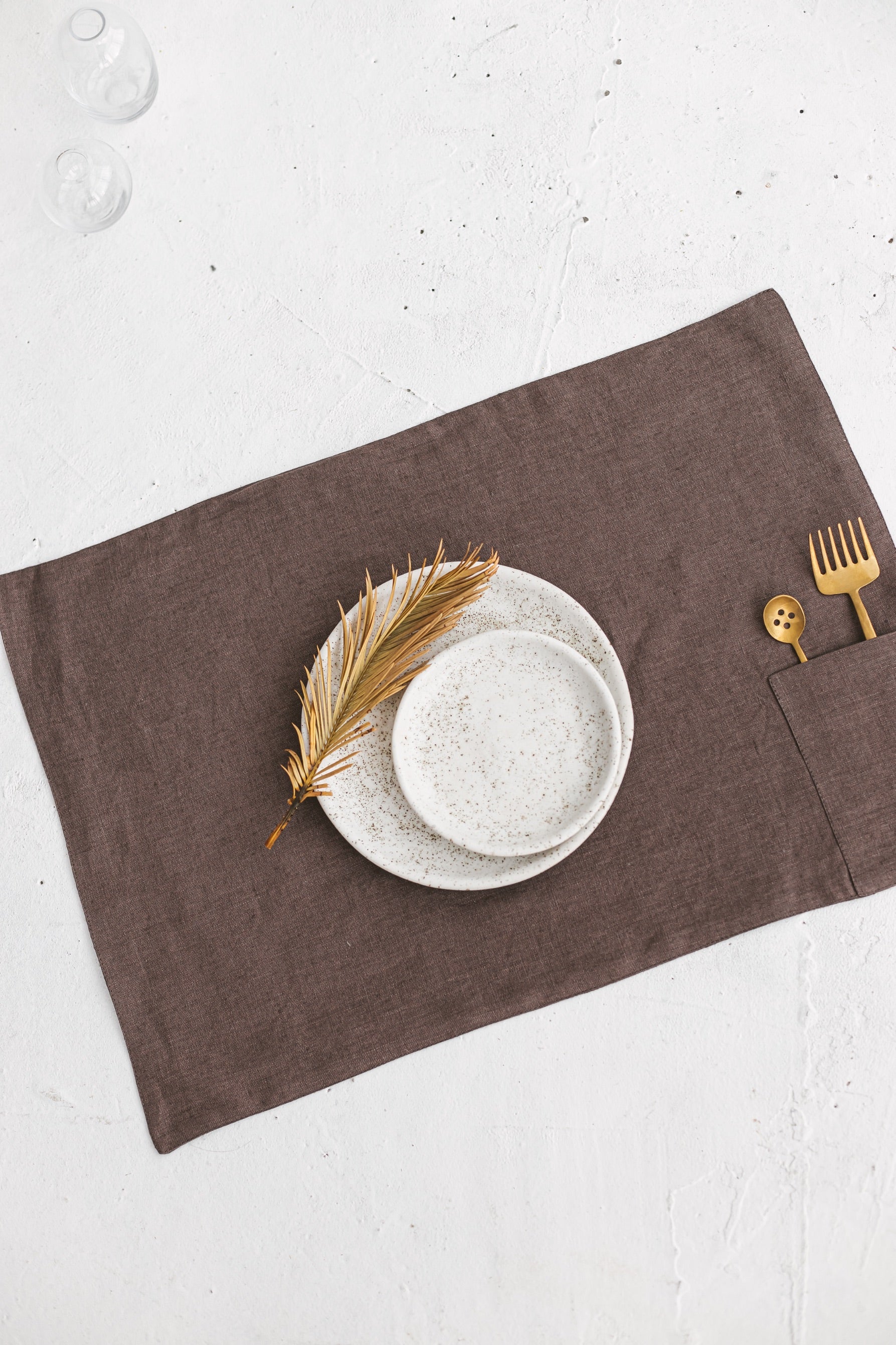 linen placemats set