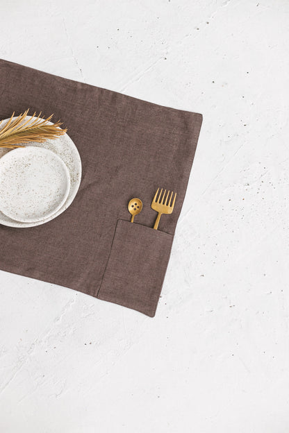 linen placemats set