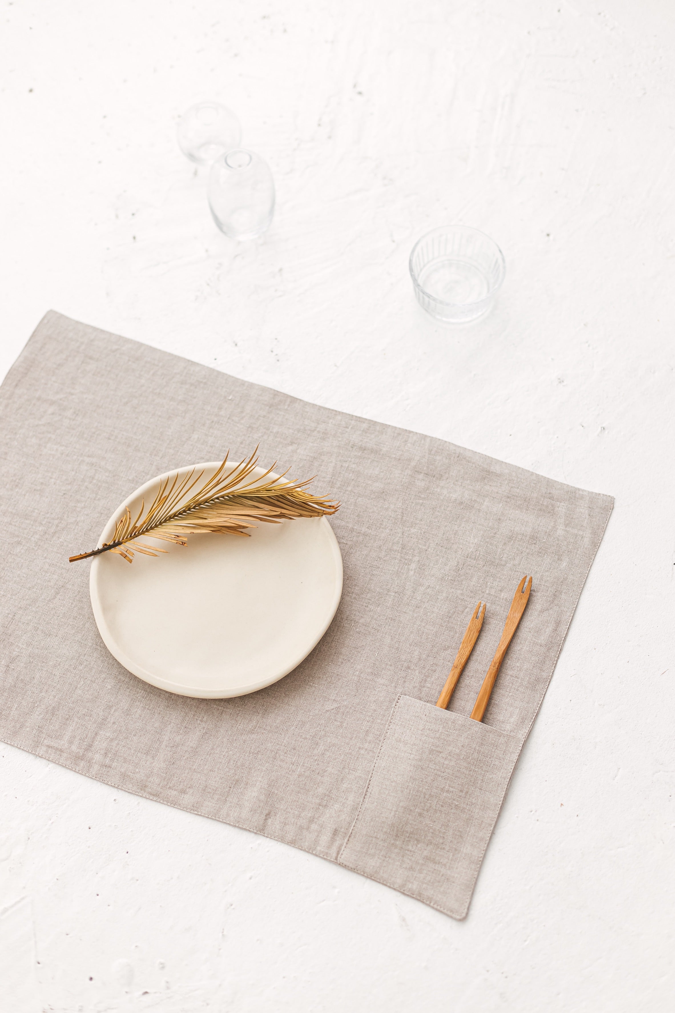 Linen placemat