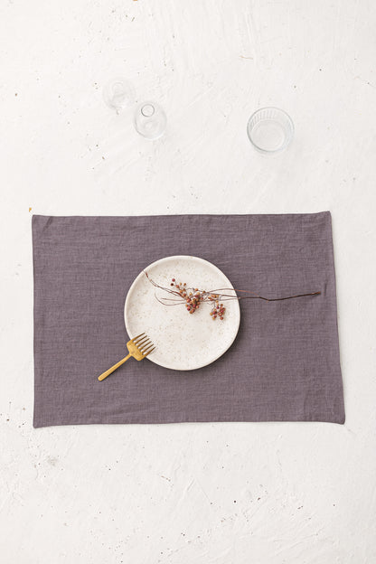 linen placemats set