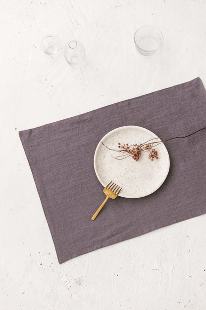 linen placemats set