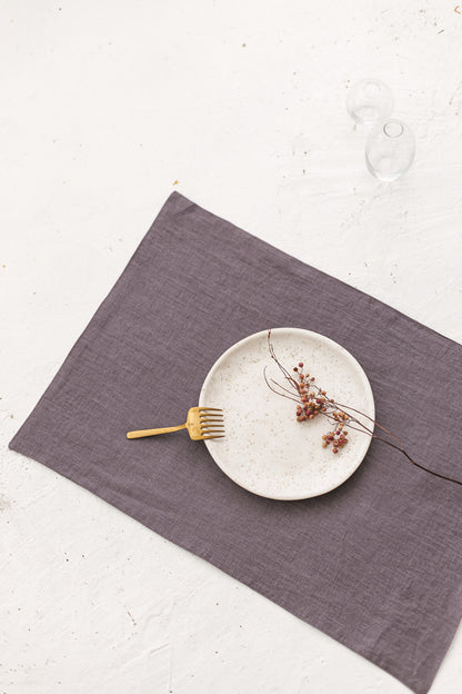 linen placemats set