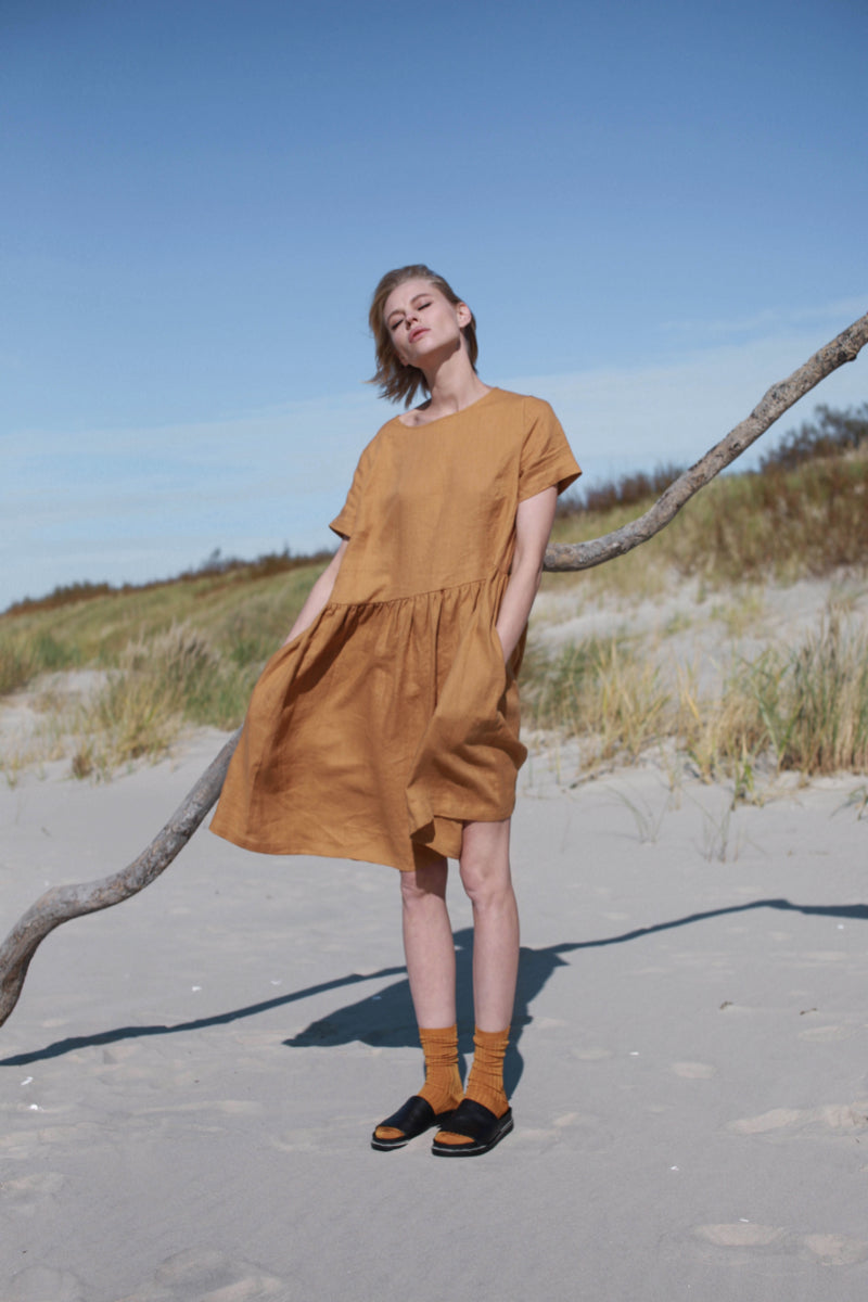 linen dress