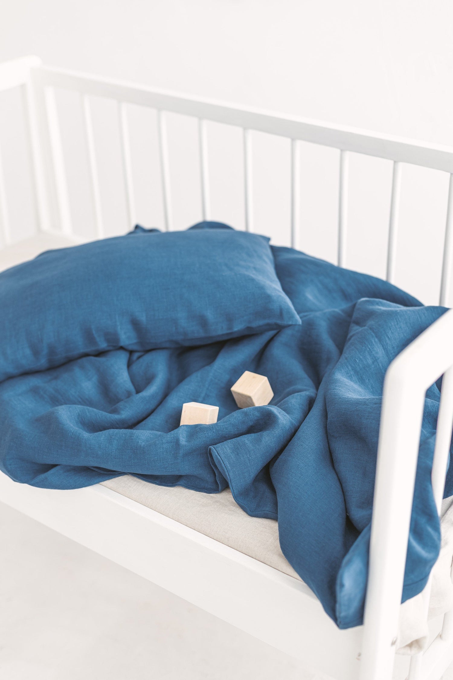 Linen Baby Bedding Set