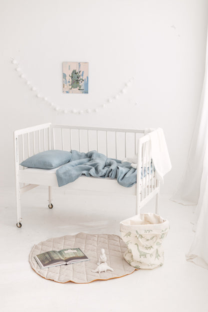 Linen Baby Bedding Set