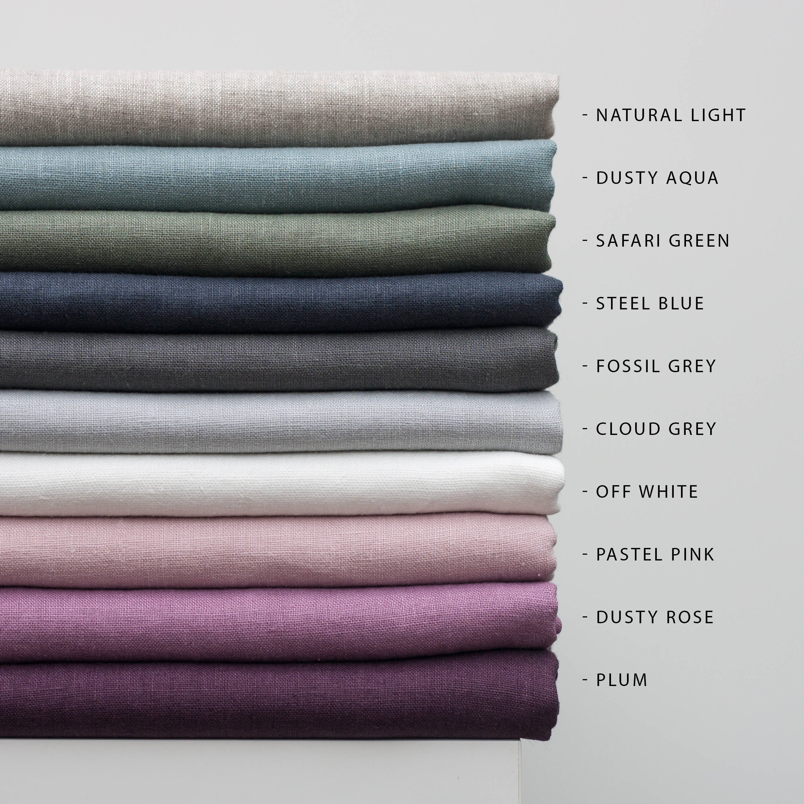 Gray Linen Pillow Case With Ties