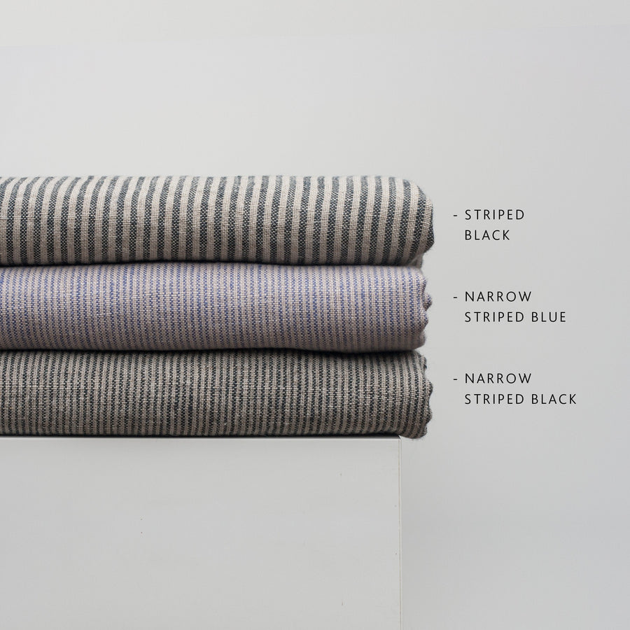 Cloud Gray Linen Flat Sheet