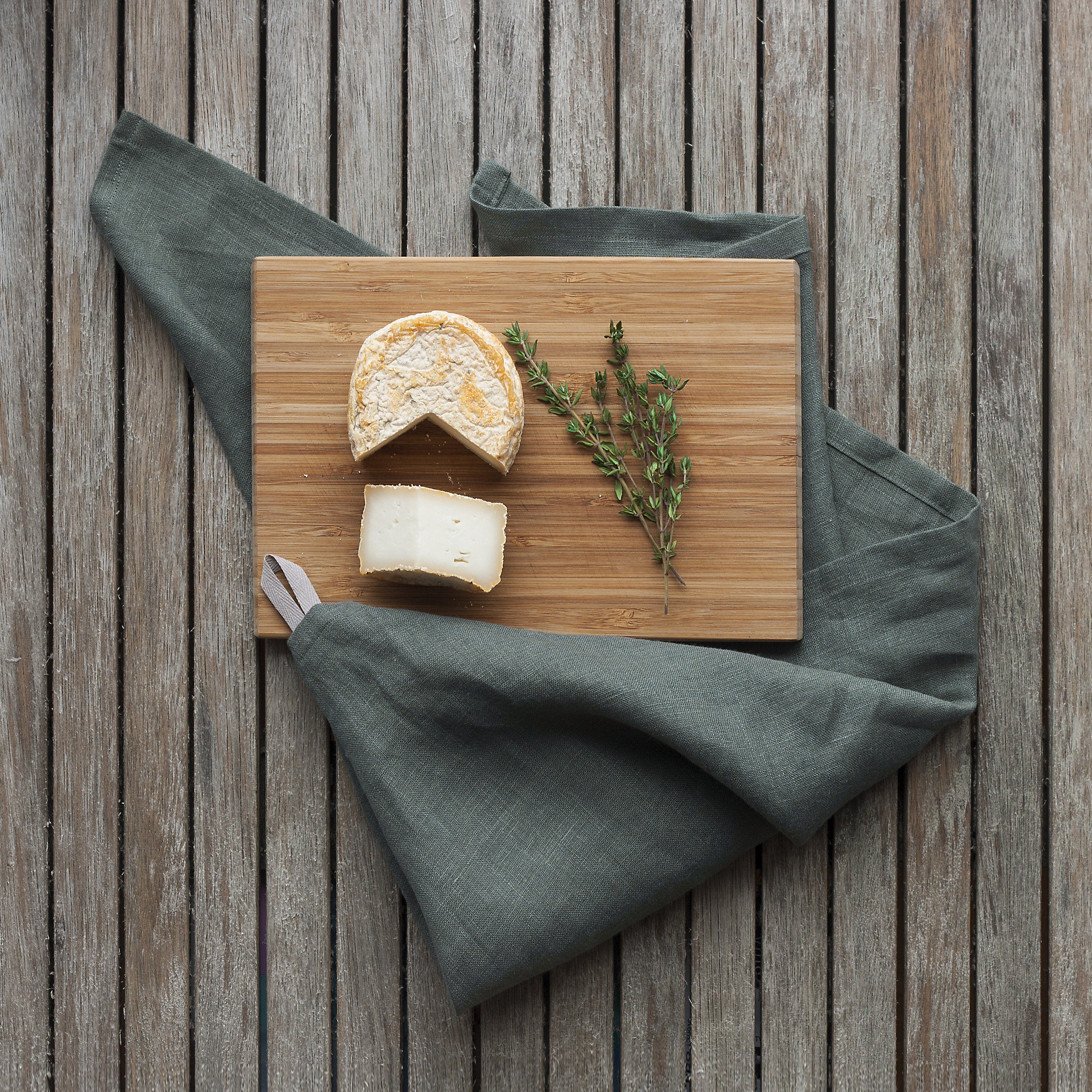 Linen Tea Towels Gift Set Of 3