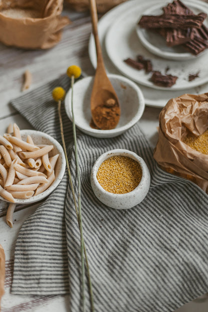 Linen Tea Towels Set Of 2 Dusty Aqua