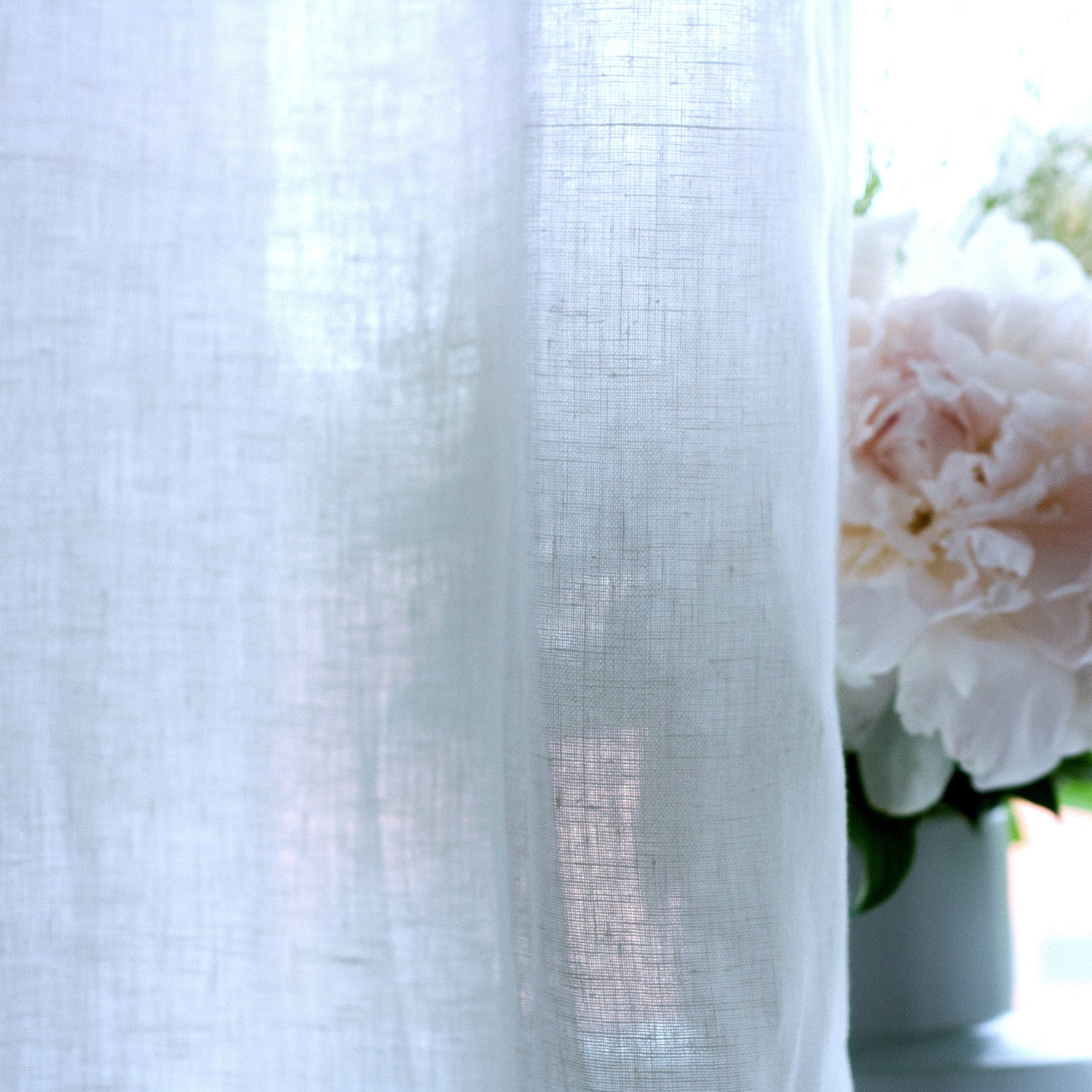 108&quot;/275 Cm Width Linen Curtain