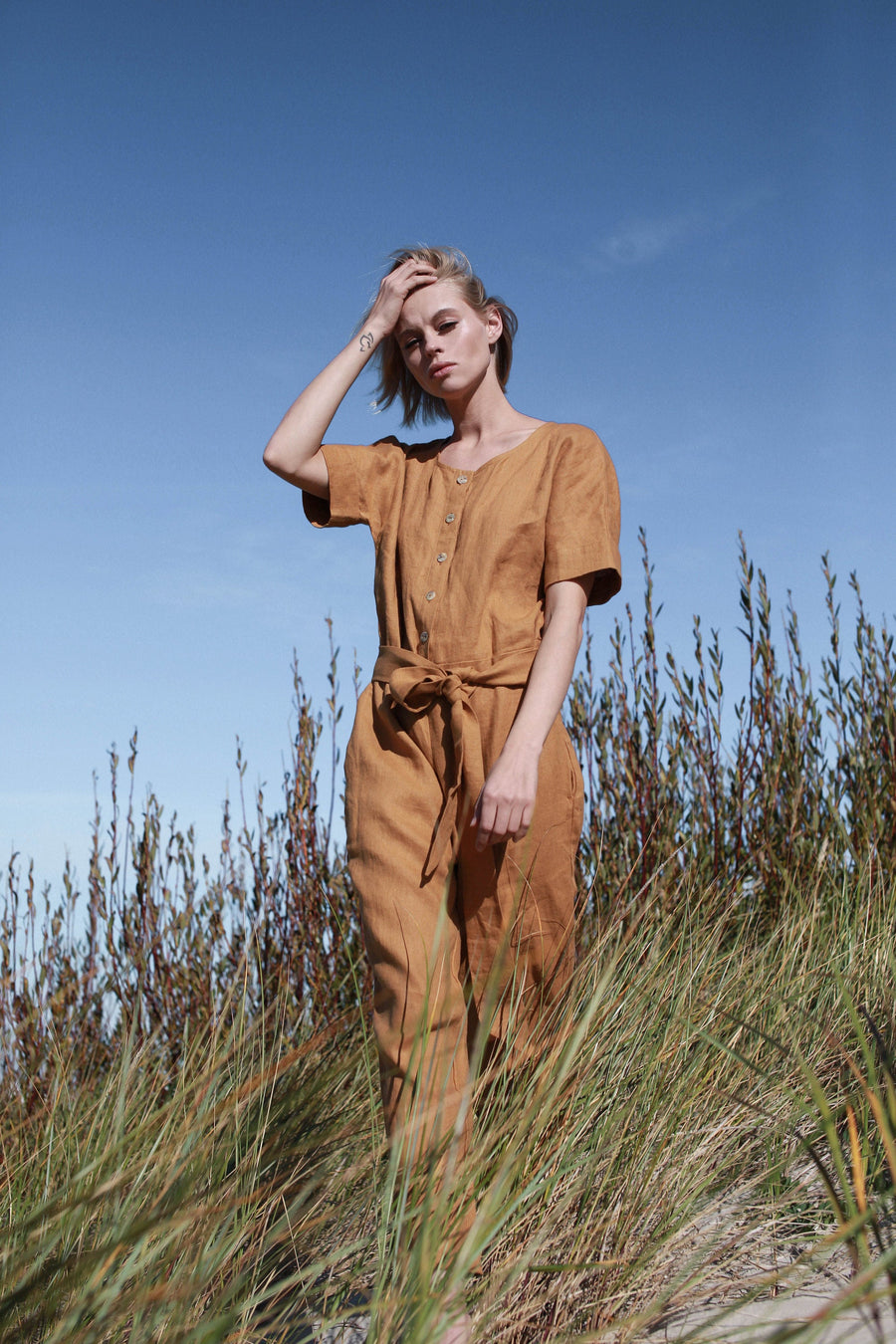 Amber Linen Jumpsuit